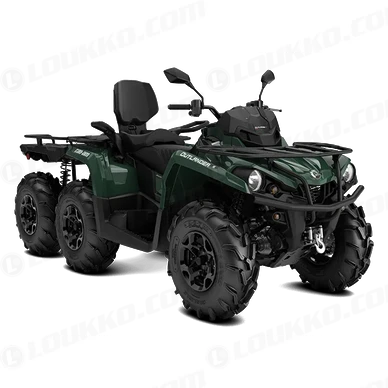 ORV ATV MY25 Outlander MAX 6x6 XU+ 450 T3B Tundra Green 0005ESA00 34FR EMEA kuva