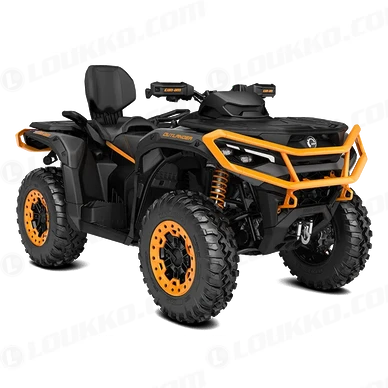 ORV ATV MY25 Can Am Outlander MAX XTP 1000R Mineral Grey Orange Crush 0004VSC00 34FR CE kuva