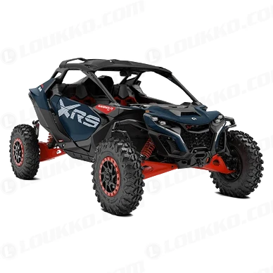 ORV SSV MY25 Maverick R XRSSAS MillNT CE Dusty Navy Legion Red 0006JSK00 Studio 34FR EMEA kuva